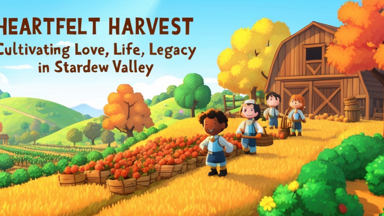 Heartfelt Harvest: Cultivating Love, Life, and Legacy in Stardew Valley