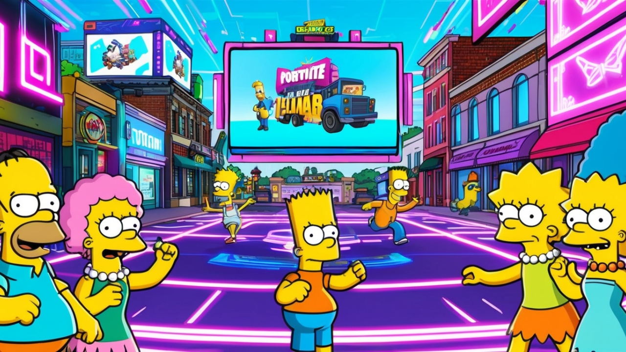 Springfield’s Digital Revolution: The Ultimate Fortnite Crossover