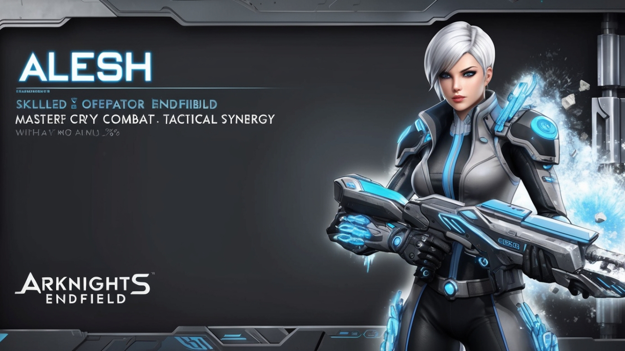 Alesh: Mastering Cryo Combat and Tactical Synergy in Arknights Endfield