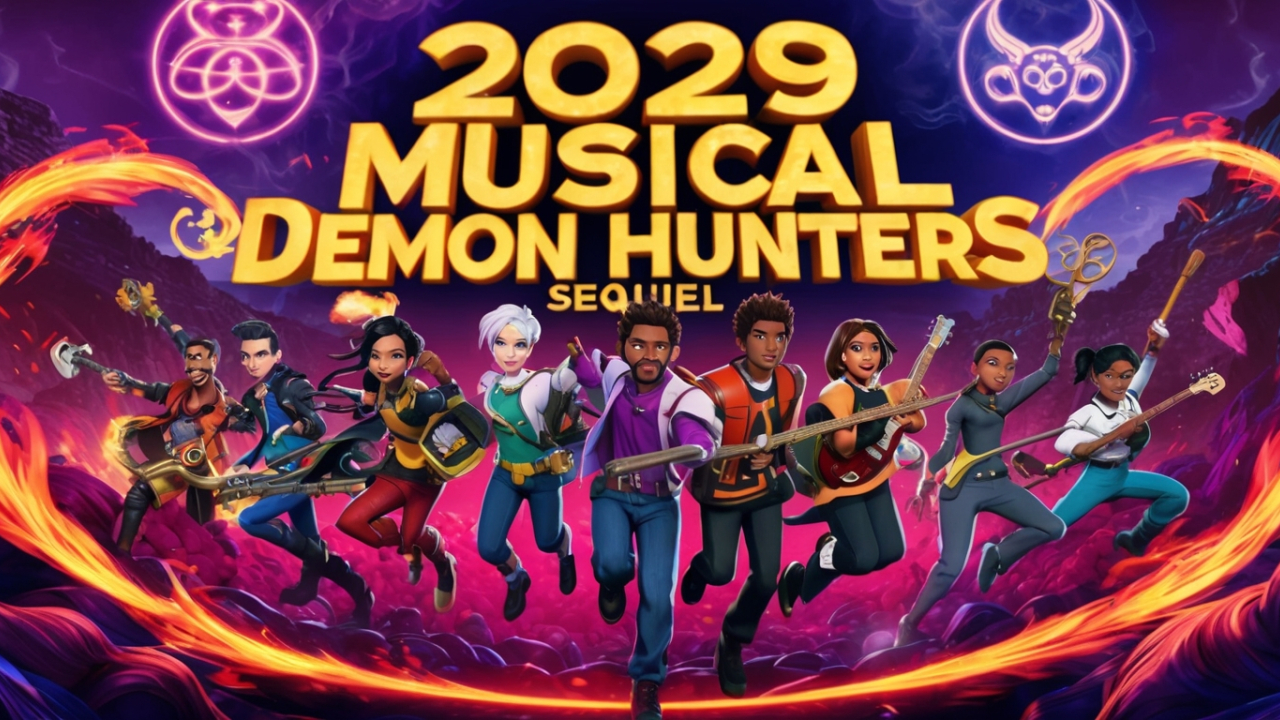 Musical Demon Hunters Return in an Ambitious 2029 Animated Sequel