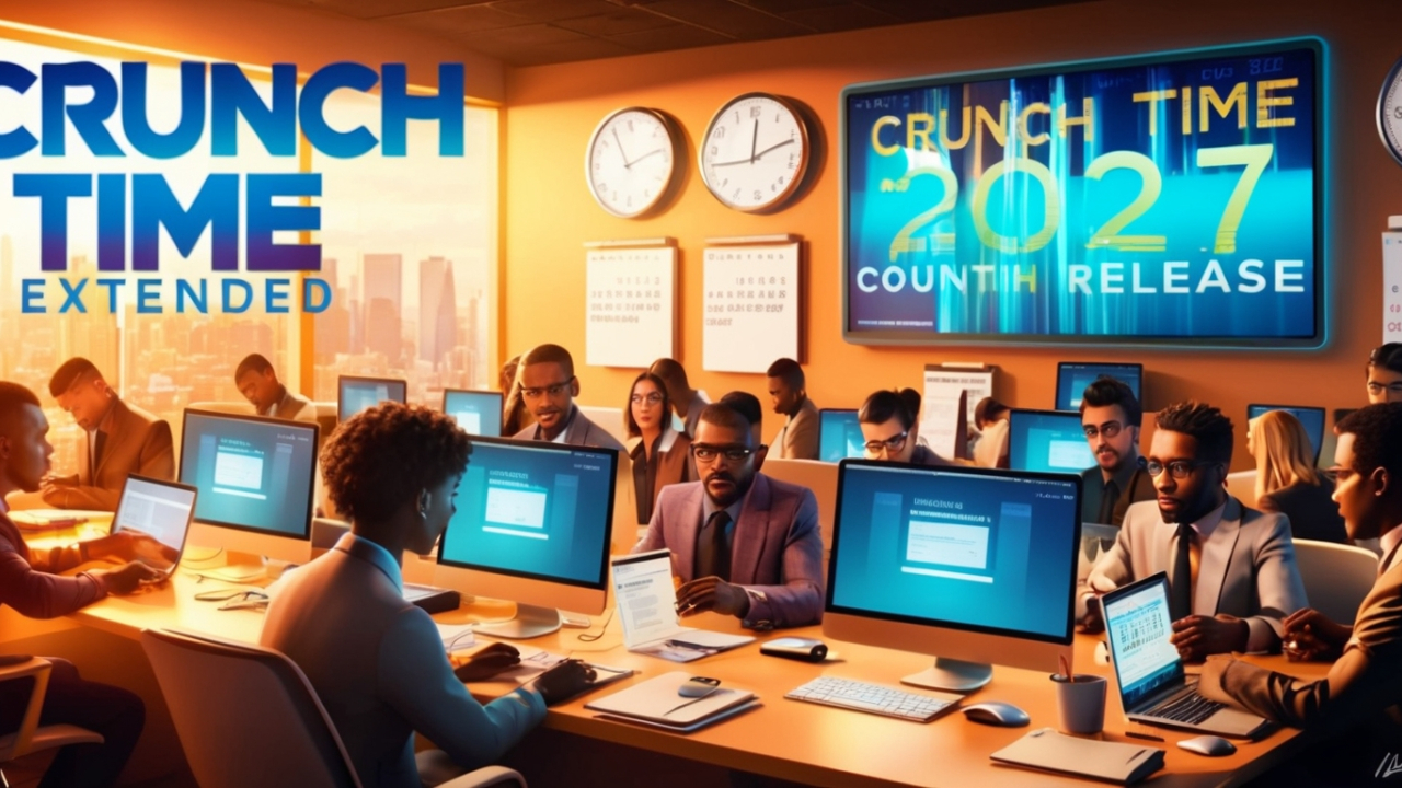 Crunch Time Extended: Upcoming 2027 Release Illuminates Work Culture Dilemma