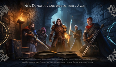 Shadows Unleashed: New Dungeons and Adventures Await in the Latest RPG Update