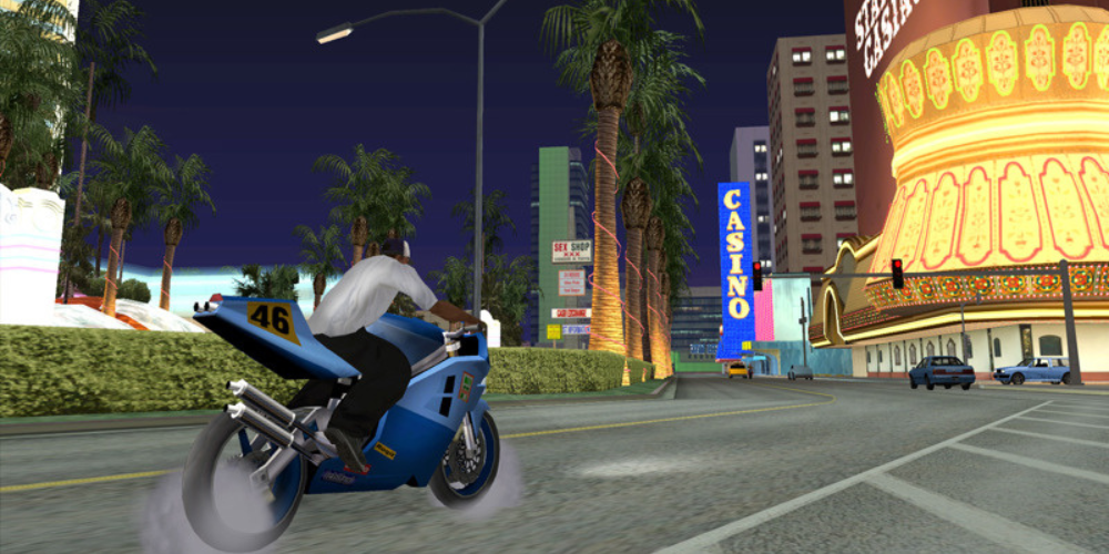 Grand Theft Auto SA gameplay